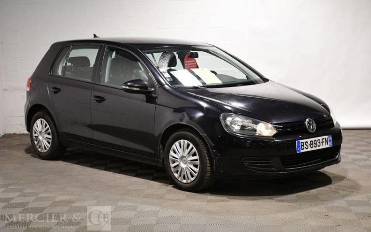 VOLKSWAGEN GOLF VI 1.6 TDI 90 TRENDLINE NOIR BS-893-FN