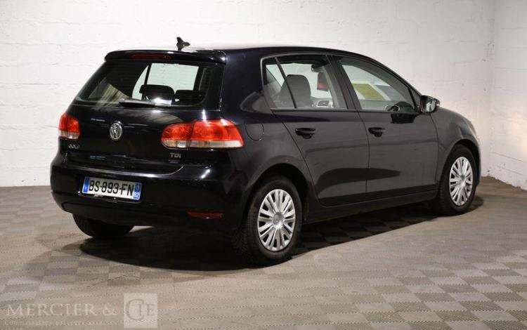 VOLKSWAGEN GOLF VI 1.6 TDI 90 TRENDLINE NOIR BS-893-FN