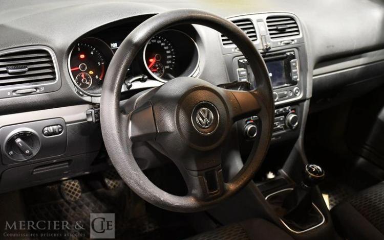 VOLKSWAGEN GOLF VI 1.6 TDI 90 TRENDLINE NOIR BS-893-FN
