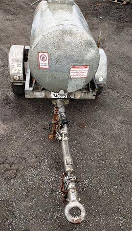 DAUDIN TONNE A EAU 1 ESSIEU PTAC 750 KGS  BX-979-KH