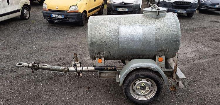 DAUDIN TONNE A EAU 1 ESSIEU PTAC 750 KGS  BX-979-KH