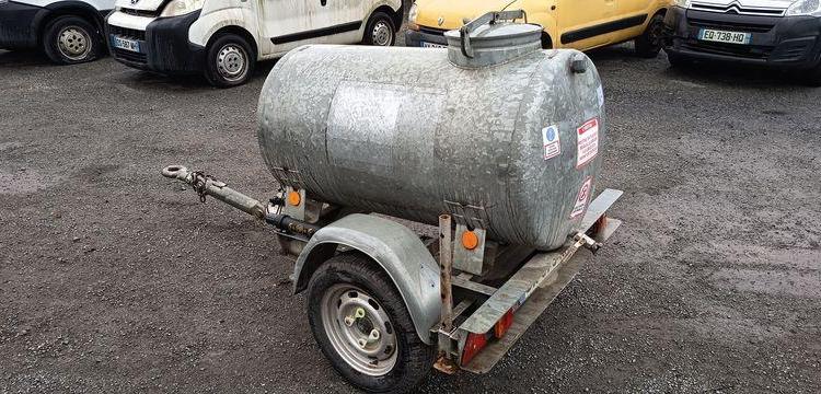 DAUDIN TONNE A EAU 1 ESSIEU PTAC 750 KGS  BX-979-KH