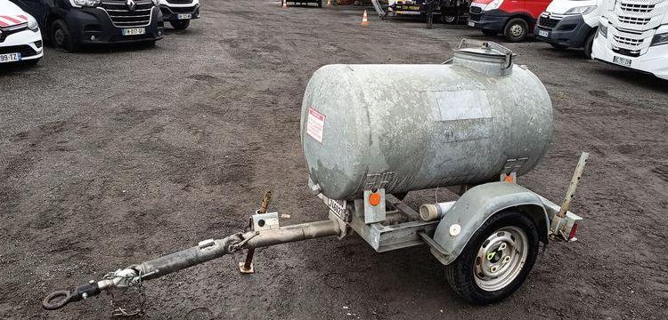DAUDIN TONNE A EAU 1 ESSIEU PTAC 750 KGS  BY-154-GD
