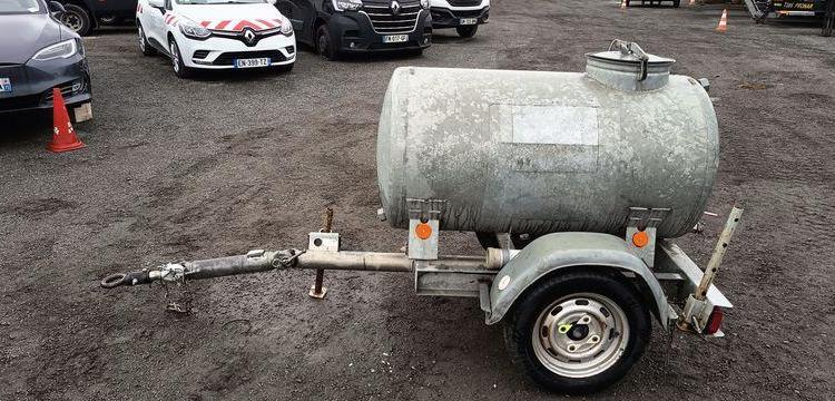DAUDIN TONNE A EAU 1 ESSIEU PTAC 750 KGS  BY-154-GD