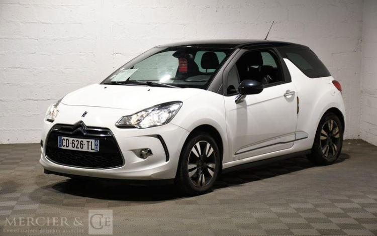 CITROEN DS3 1,6 VTI 120 SO CHIC BLANC CD-626-TL