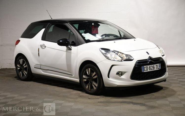 CITROEN DS3 1,6 VTI 120 SO CHIC BLANC CD-626-TL