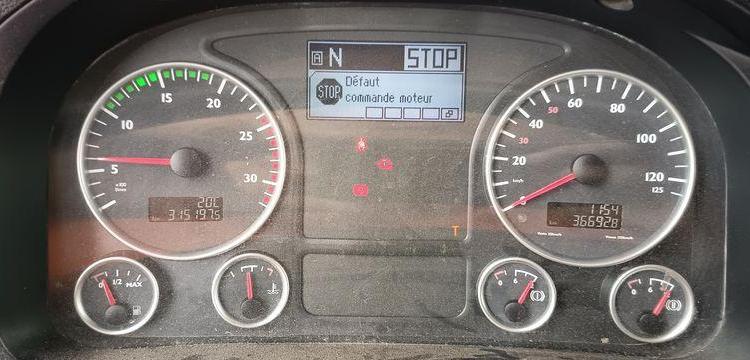 MAN TGS 35,400 AVEC BRAS AMPLIROLL MARREL – PTAC 32 TONNES – DIESEL – 315197 KMS BLANC CG-698-KD
