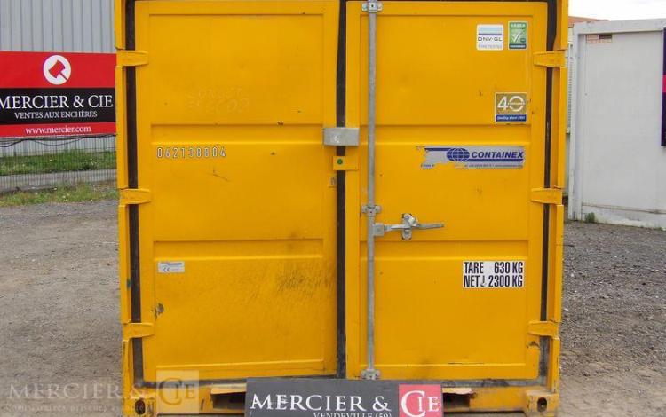 CONTENAIR 8 PIEDS SECURISE AVEC PASSAGE DE FOURCHES  CON750002