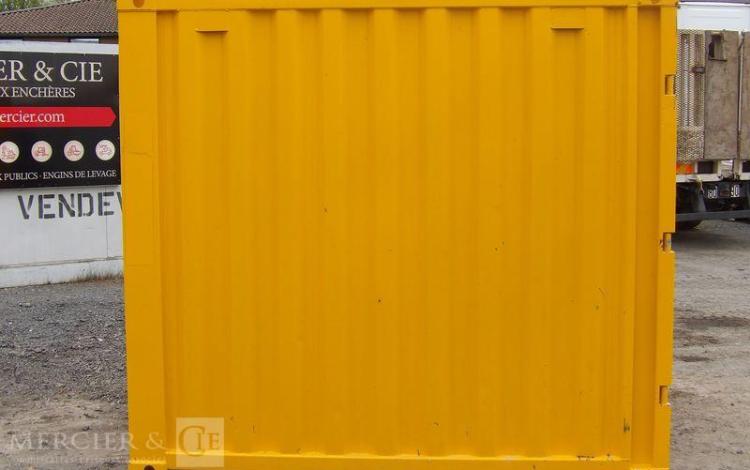CONTENAIR 8 PIEDS SECURISE AVEC PASSAGE DE FOURCHES  CON750002