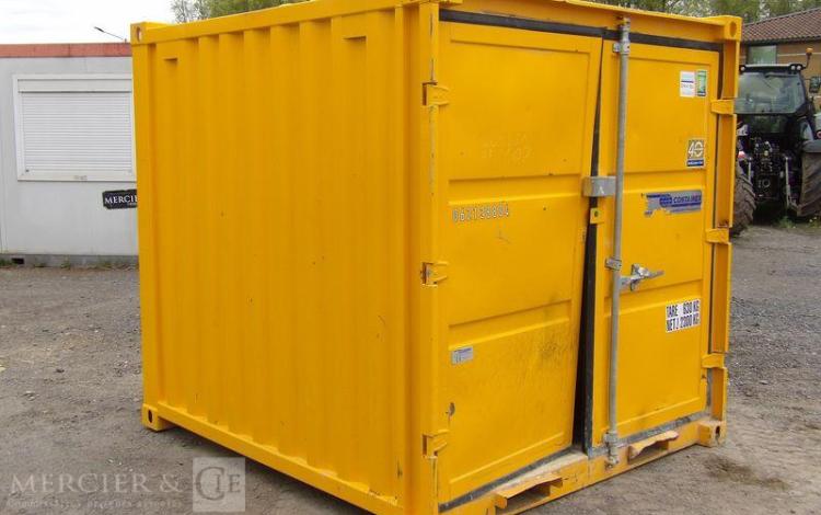CONTENAIR 8 PIEDS SECURISE AVEC PASSAGE DE FOURCHES  CON750002