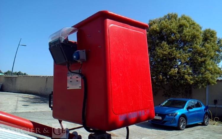 MULTITEL 35S11 NACELLE SUR VL MULTITEL 160 ALU/DS 16M 3767H ROUGE DB-646-LQ