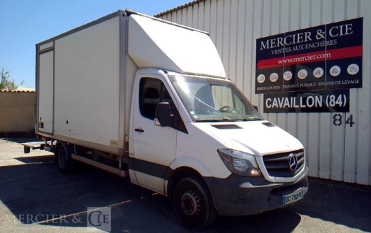 MERCEDES SPRINTER 14M3 HAYON DHOLLANDIA BLANC DC-792-PE