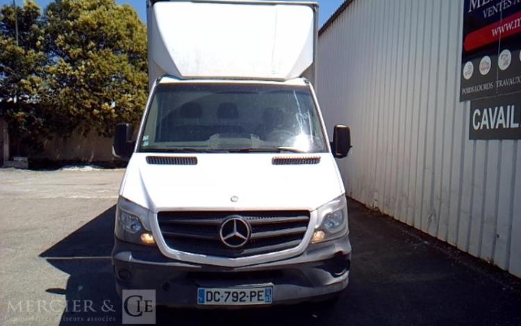 MERCEDES SPRINTER 14M3 HAYON DHOLLANDIA BLANC DC-792-PE