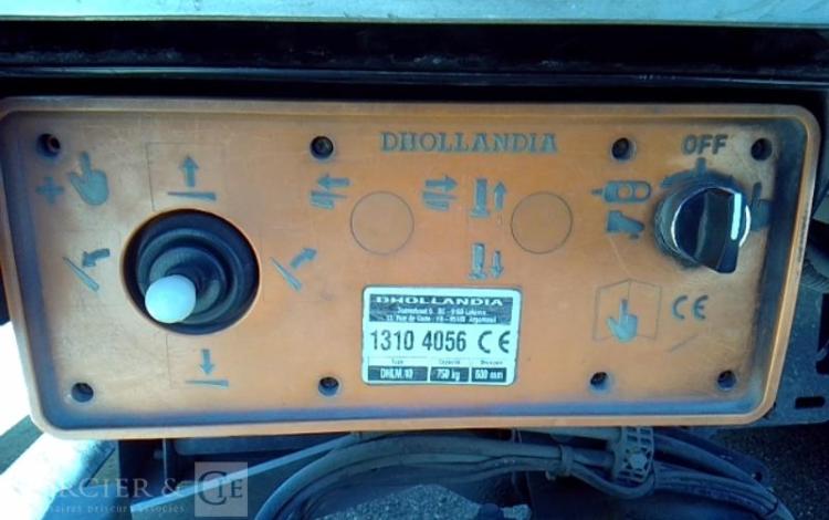MERCEDES SPRINTER 14M3 HAYON DHOLLANDIA BLANC DC-792-PE