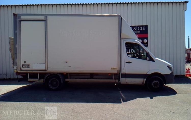 MERCEDES SPRINTER 14M3 HAYON DHOLLANDIA BLANC DC-792-PE