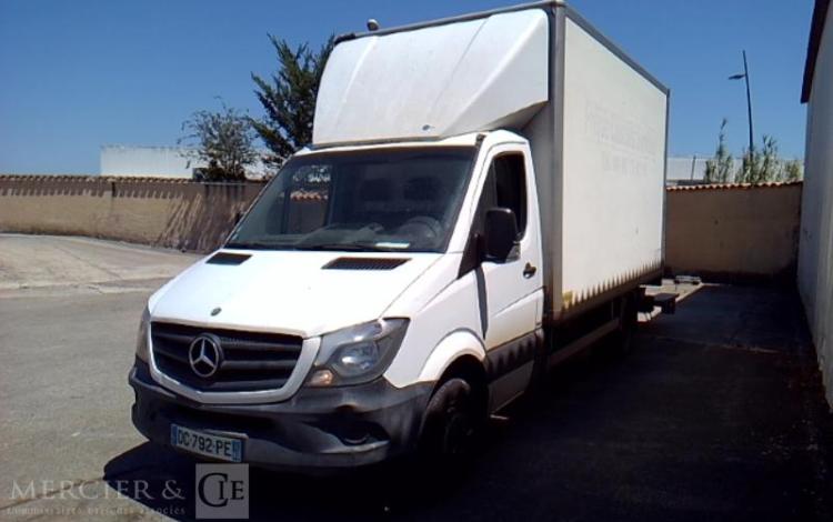 MERCEDES SPRINTER 14M3 HAYON DHOLLANDIA BLANC DC-792-PE