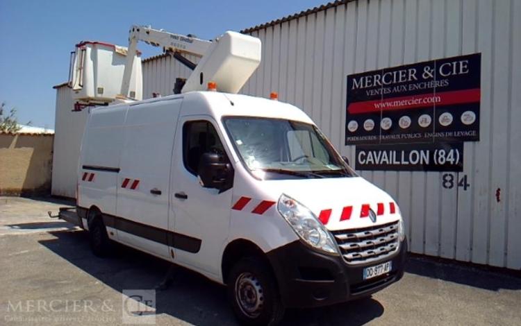 RENAULT MASTER 2.3 DCI 125CV NACELLE 12M – 1291H – BLANC DD-977-AP