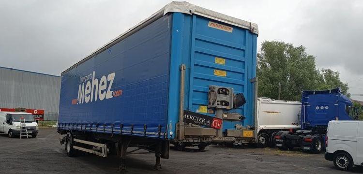 FRUEHAUF SEMI REMORQUE CITY – 1 ESSIEU – PTAC 27 TONNES – ANNEE 2014  DH-930-KC