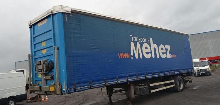 FRUEHAUF SEMI REMORQUE CITY – 1 ESSIEU – PTAC 27 TONNES – ANNEE 2014  DH-930-KC