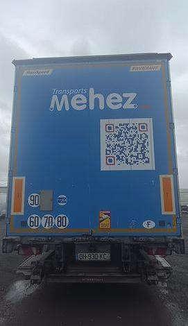 FRUEHAUF SEMI REMORQUE CITY – 1 ESSIEU – PTAC 27 TONNES – ANNEE 2014  DH-930-KC