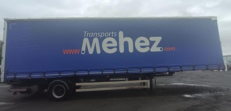 FRUEHAUF SEMI REMORQUE CITY – 1 ESSIEU – PTAC 27 TONNES – ANNEE 2014  DH-930-KC
