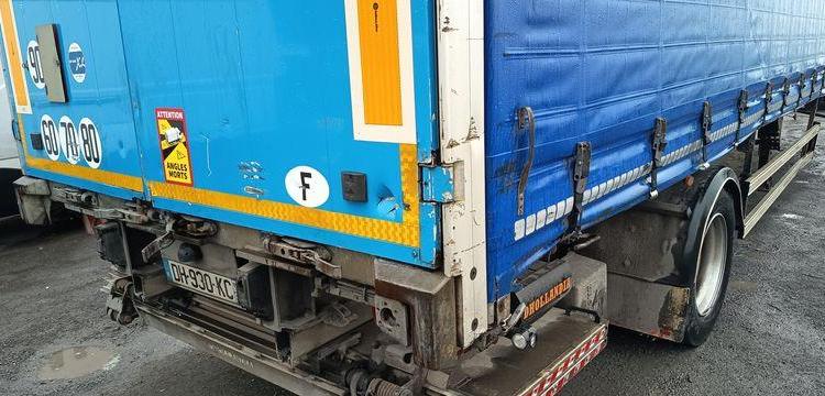 FRUEHAUF SEMI REMORQUE CITY – 1 ESSIEU – PTAC 27 TONNES – ANNEE 2014  DH-930-KC
