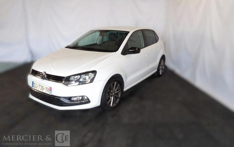 VOLKSWAGEN POLO 1,2 TSI 90CH BLUEMOTION CUP DSG BVA BLANC DJ-739-YH