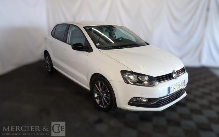 VOLKSWAGEN POLO 1,2 TSI 90CH BLUEMOTION CUP DSG BVA BLANC DJ-739-YH