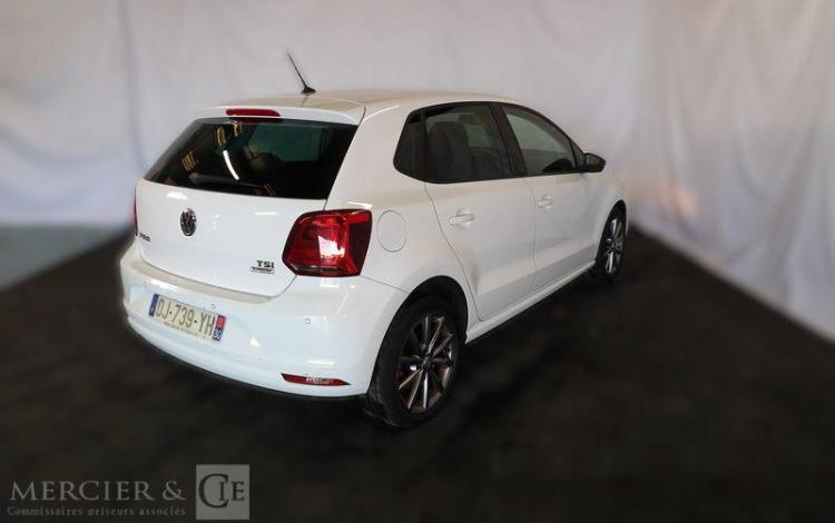VOLKSWAGEN POLO 1,2 TSI 90CH BLUEMOTION CUP DSG BVA BLANC DJ-739-YH