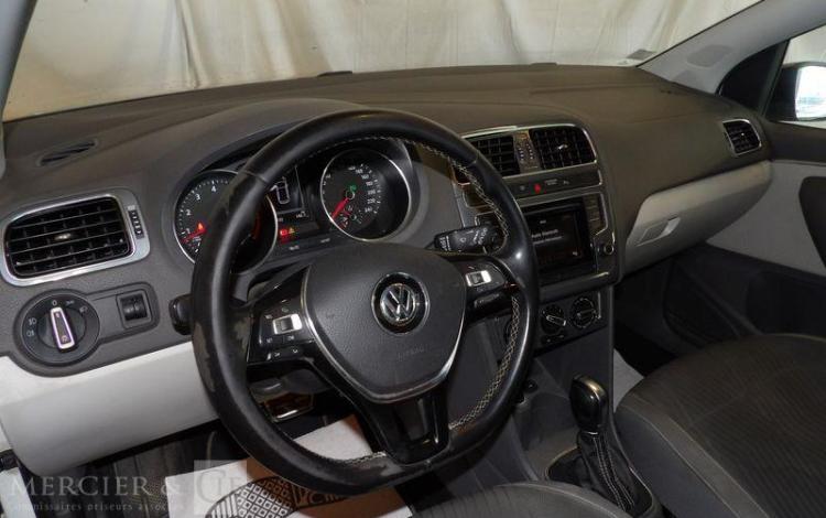 VOLKSWAGEN POLO 1,2 TSI 90CH BLUEMOTION CUP DSG BVA BLANC DJ-739-YH