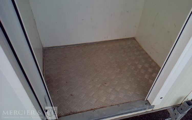 CNSE ABRIS DE CHANTIER 1 ESSIEU PTAC 750KG BLANC DJ-947-AB