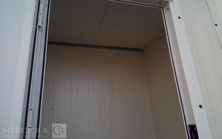 CNSE ABRIS DE CHANTIER 1 ESSIEU PTAC 750KG BLANC DJ-947-AB