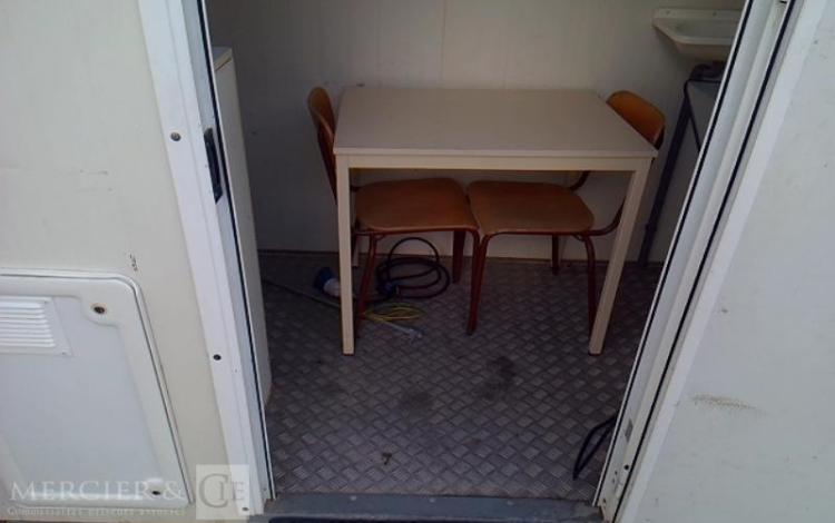 CNSE ABRIS DE CHANTIER 1 ESSIEU PTAC 750KG BLANC DJ-947-AB