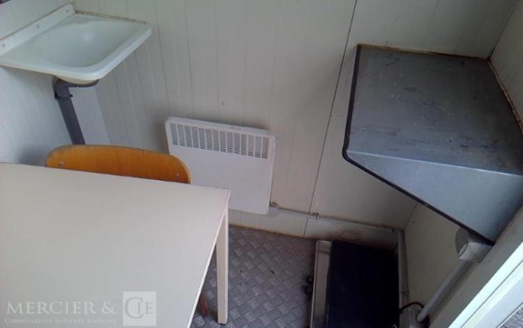 CNSE ABRIS DE CHANTIER 1 ESSIEU PTAC 750KG BLANC DJ-947-AB