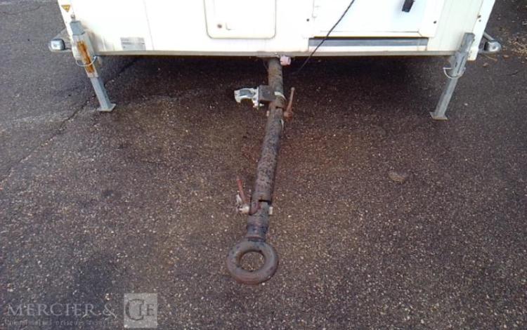 CNSE ABRIS DE CHANTIER 1 ESSIEU PTAC 750KG BLANC DJ-947-AB