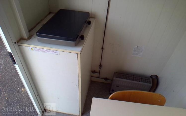 CNSE ABRIS DE CHANTIER 1 ESSIEU PTAC 750KG BLANC DJ-947-AB