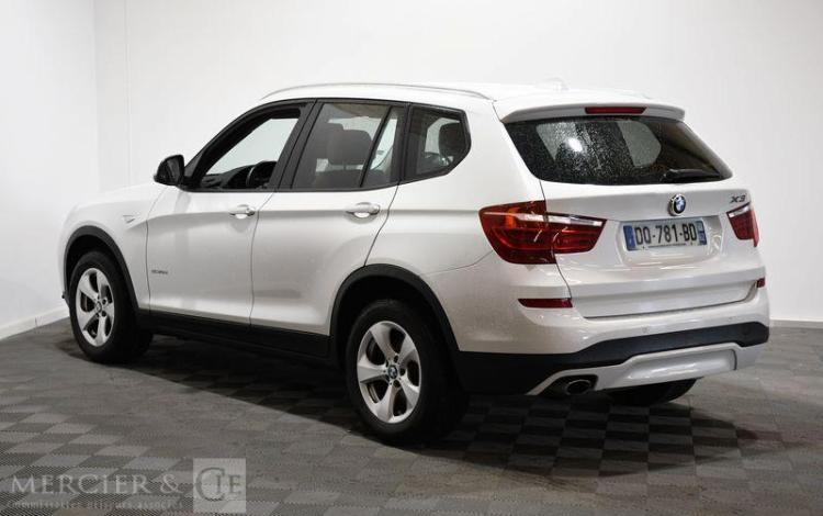 BMW X3 1,8 D 150 LOUNGE SDRIVE BVA BLANC DQ-781-BD