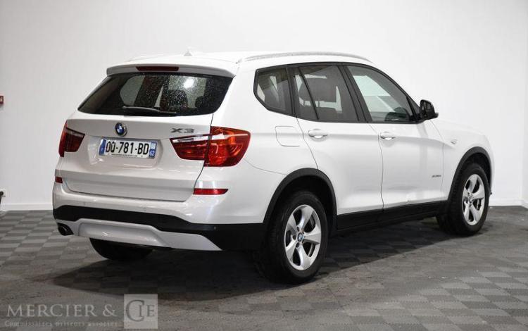 BMW X3 1,8 D 150 LOUNGE SDRIVE BVA BLANC DQ-781-BD