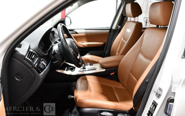 BMW X3 1,8 D 150 LOUNGE SDRIVE BVA BLANC DQ-781-BD