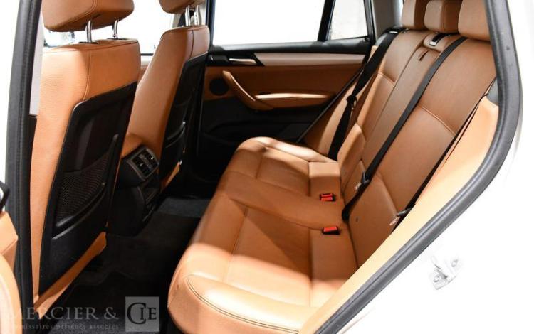 BMW X3 1,8 D 150 LOUNGE SDRIVE BVA BLANC DQ-781-BD