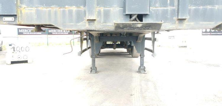 SRT SEMI REMORQUE PLATEAU SRD3 38C – 3 ESSIEUX PTAC 34 TONNES – 22762 KMS – AN 2004  DS-219-TL