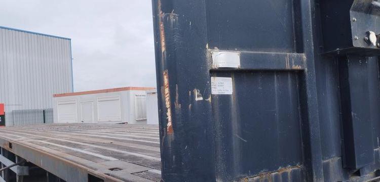SRT SEMI REMORQUE PLATEAU SRD3 38C – 3 ESSIEUX PTAC 34 TONNES – 22762 KMS – AN 2004  DS-219-TL