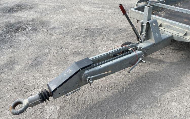 HUBIERE REMORQUE H212L-14CF PORTE ENGIN 2 ESSIEUX – PTAC 3,5T – CU 2,75 T – ANNEE 2016  DZ-250-ZE