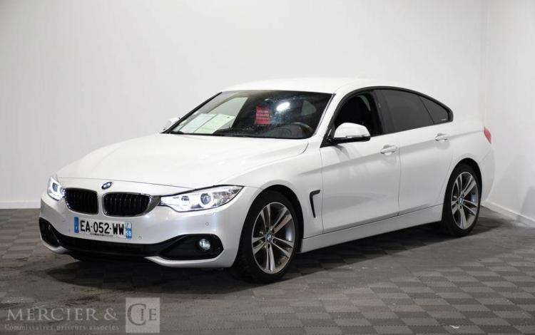 BMW SERIE 4 GRAN-COUPE 2,0 418 D 150 SPORT BVA BLANC EA-052-WW