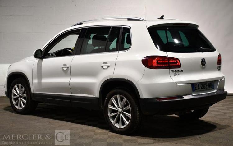 VOLKSWAGEN TIGUAN 2,0 TDI 150CH BVM CARAT 4MOTION BLANC EA-262-WB