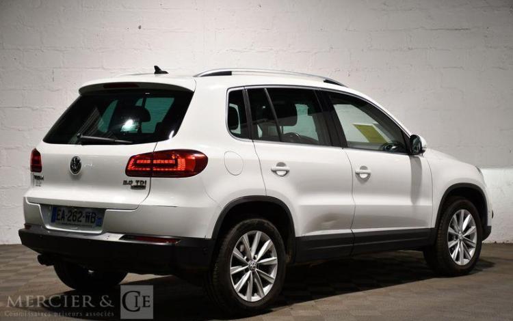 VOLKSWAGEN TIGUAN 2,0 TDI 150CH BVM CARAT 4MOTION BLANC EA-262-WB