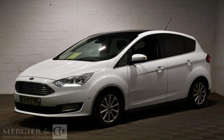 FORD C-MAX 2,0 TDCI 150CH TITANIUM POWERSHIFT BVA S&S BLANC EA-972-VK