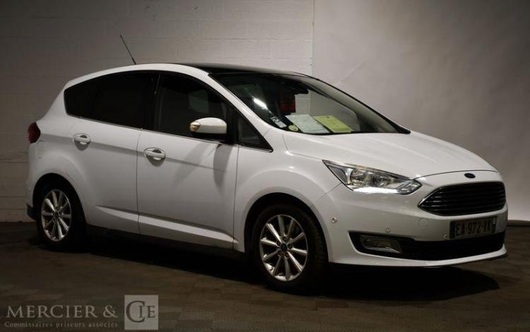 FORD C-MAX 2,0 TDCI 150CH TITANIUM POWERSHIFT BVA S&S BLANC EA-972-VK