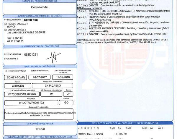 CITROEN C4 PICASSO 1,6 BLUE HDI 120 EXCLUSIVE GRIS EC-673-BQ