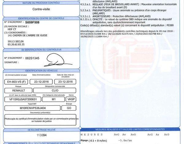 RENAULT CLIO AIR MEDIANAV ENERGY DCI 90 BLANC EH-803-VS